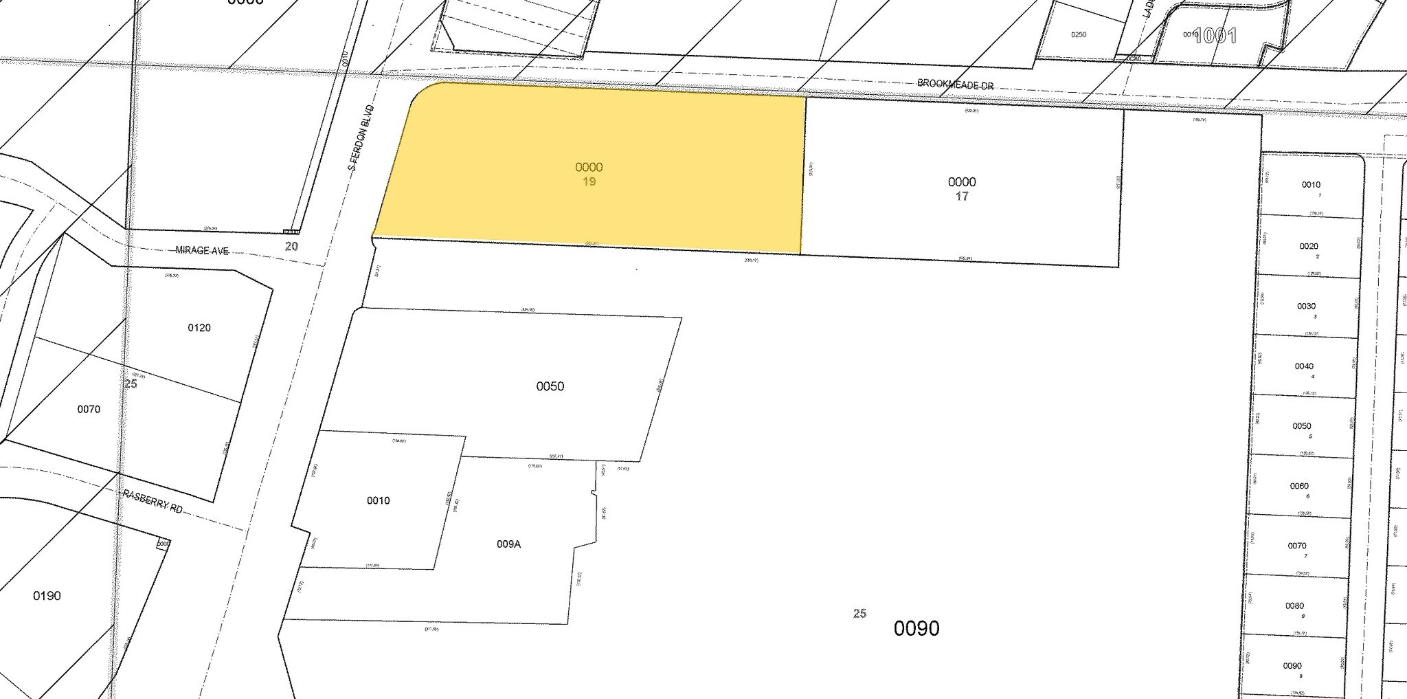 3101 S Ferdon Blvd, Crestview, FL for sale Plat Map- Image 1 of 1