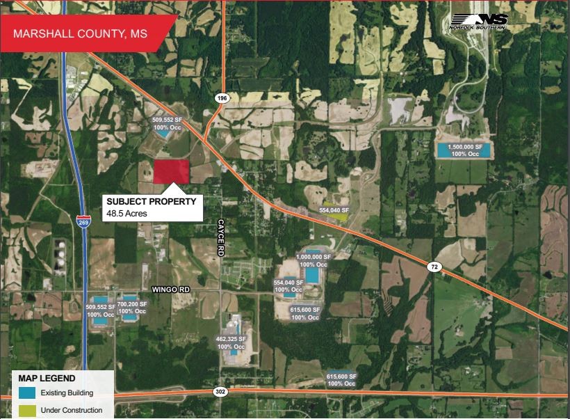 0 Quality Dr, Byhalia, MS for sale Site Plan- Image 1 of 1