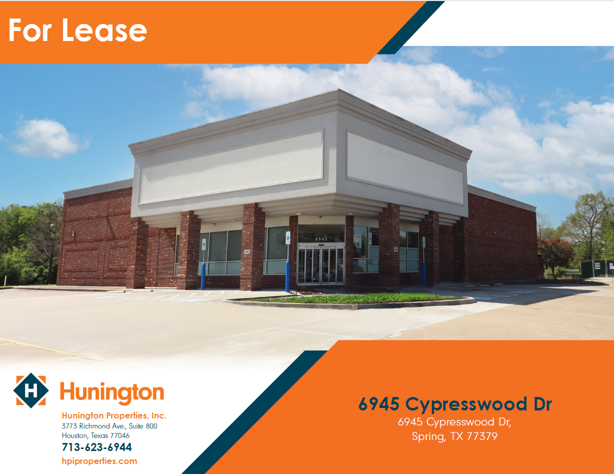 6945 Cypresswood Dr, Spring, TX for lease Building Photo- Image 1 of 2