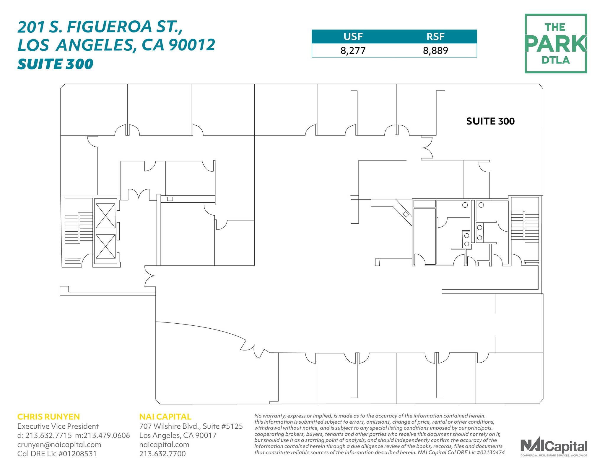 261 S Figueroa St, Los Angeles, CA for lease Floor Plan- Image 1 of 7