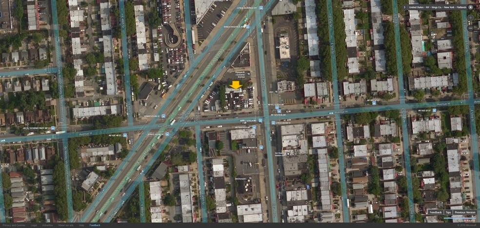 1600-1620 Utica Ave, Brooklyn, NY for lease - Aerial - Image 3 of 4