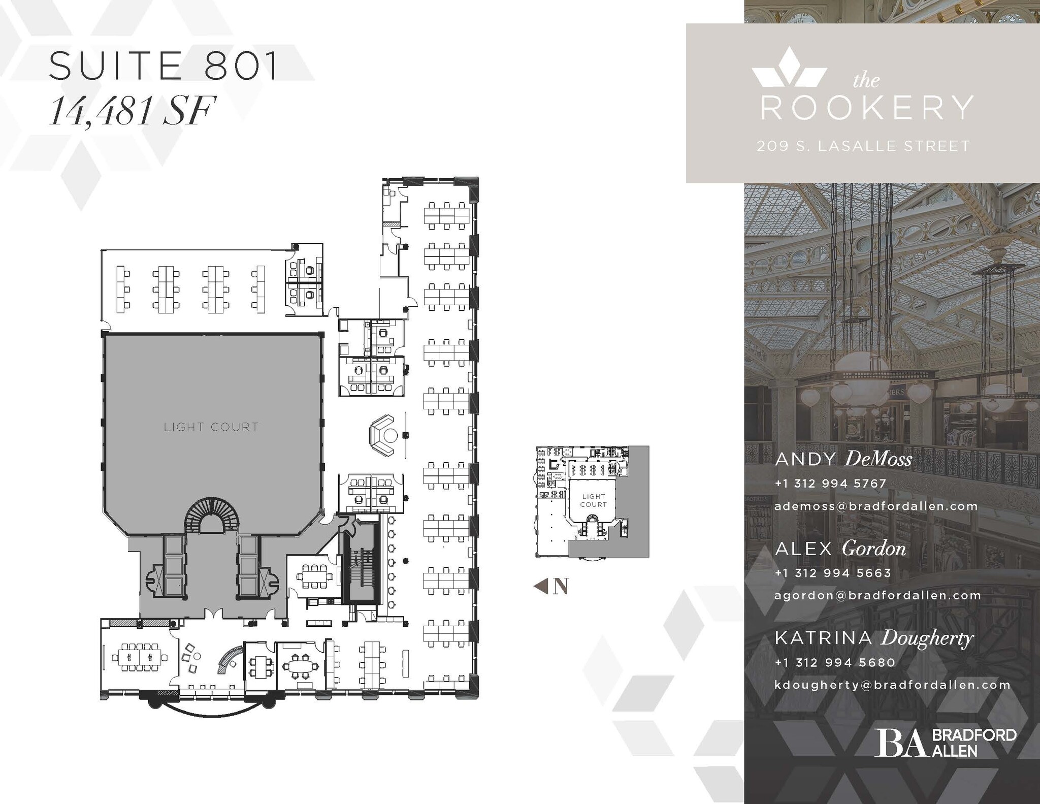 209 S LaSalle St, Chicago, IL for lease Floor Plan- Image 1 of 7