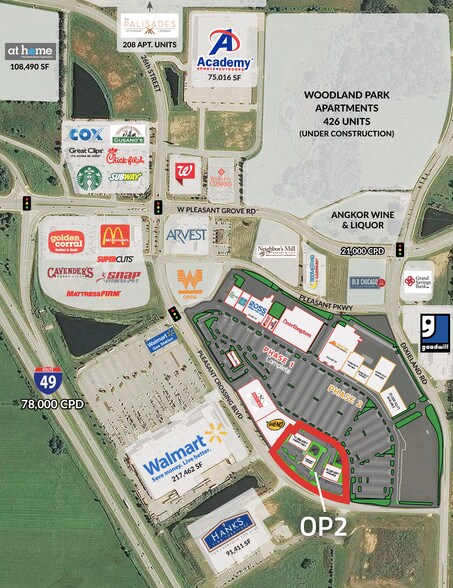 Pleasant Crossing Blvd, Rogers, AR for sale - Aerial - Image 1 of 1