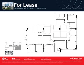 2701 Dallas Pky, Plano, TX for lease Floor Plan- Image 1 of 1