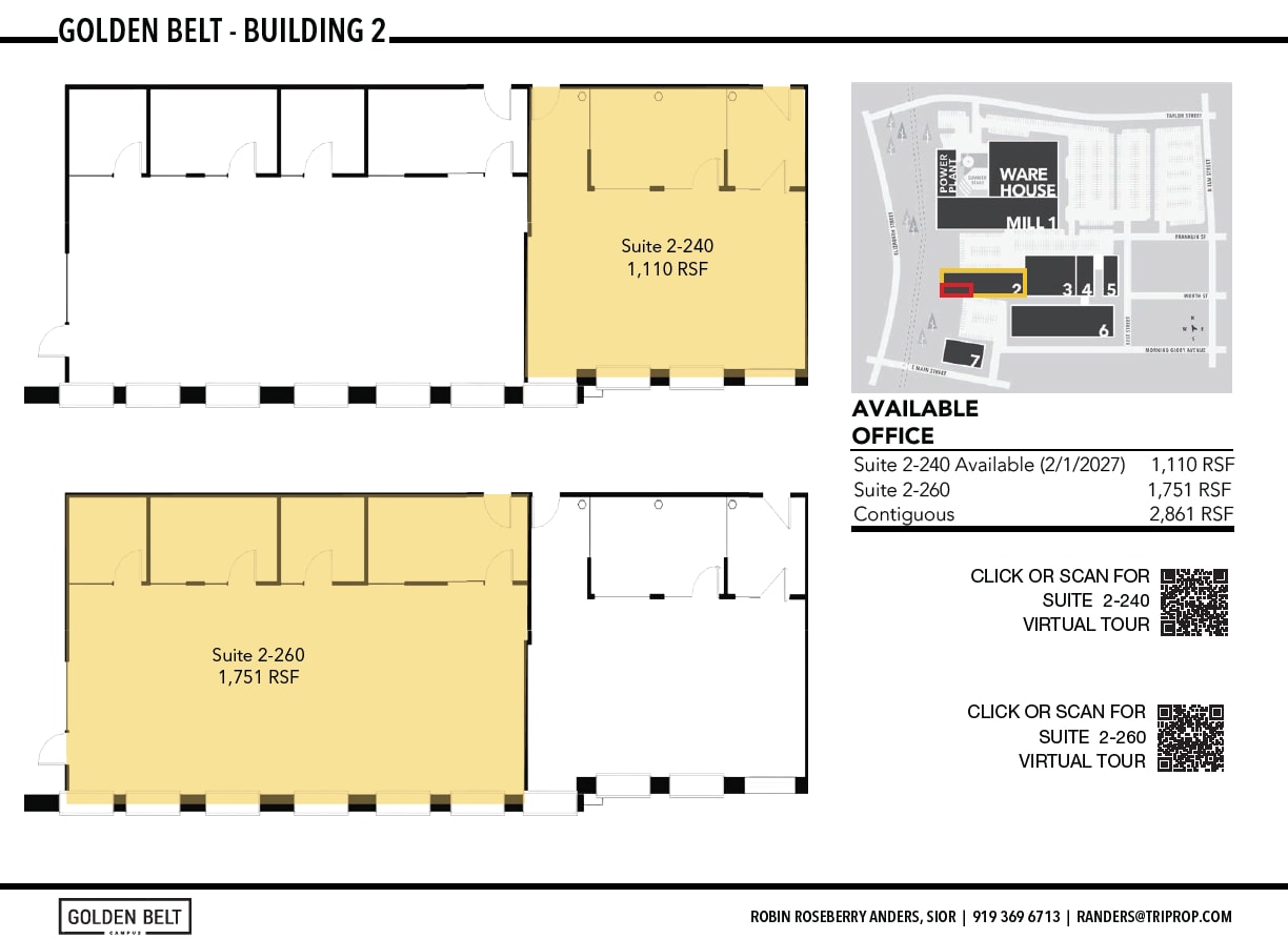 807 E Main St, Durham, NC for lease Floor Plan- Image 1 of 1
