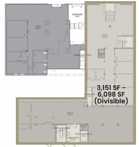 444 E Grand Ave, Beloit, WI for lease - Floor Plan - Image 2 of 2