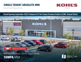 Kohl's | New 12yr Corp Abs NNN | Annual Incrs - NNN Property