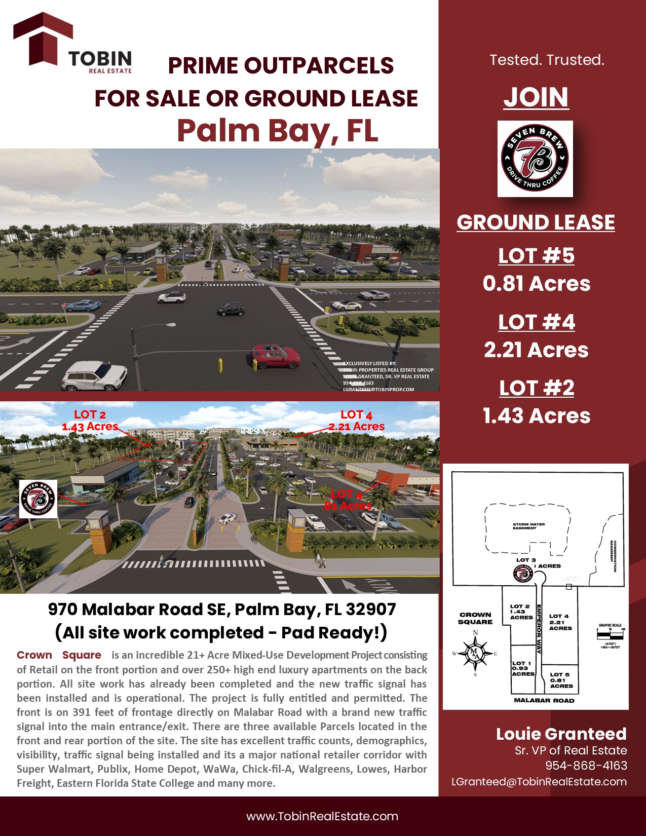 970 Malabar Rd SE, Palm Bay, FL for sale Building Photo- Image 1 of 1