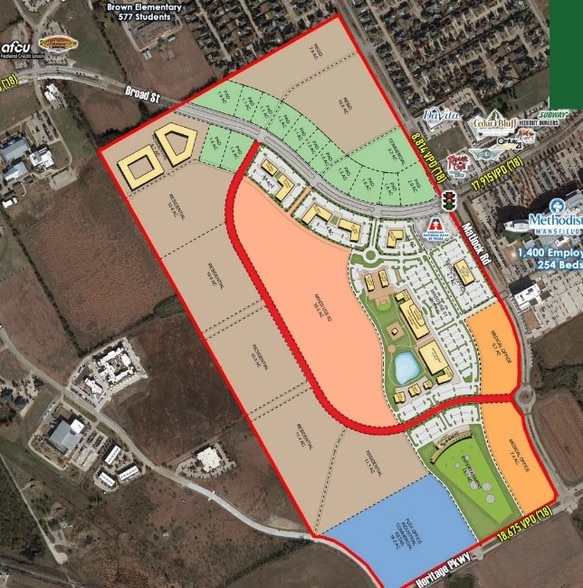 East Broad St. & Matlock Rd., Mansfield, TX for sale - Primary Photo - Image 1 of 1