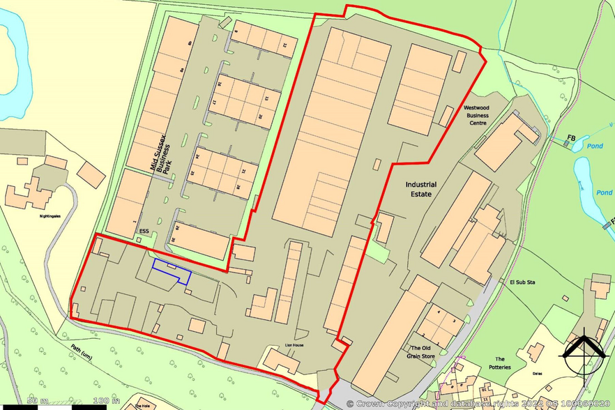 Folders Ln E, Hassocks for lease - Plat Map - Image 2 of 4