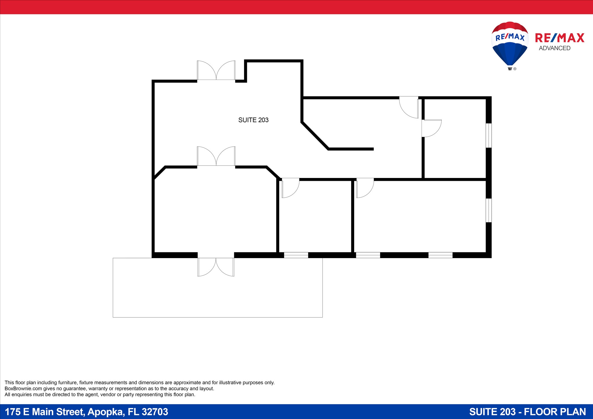 175 E Main St, Apopka, FL for lease Floor Plan- Image 1 of 1