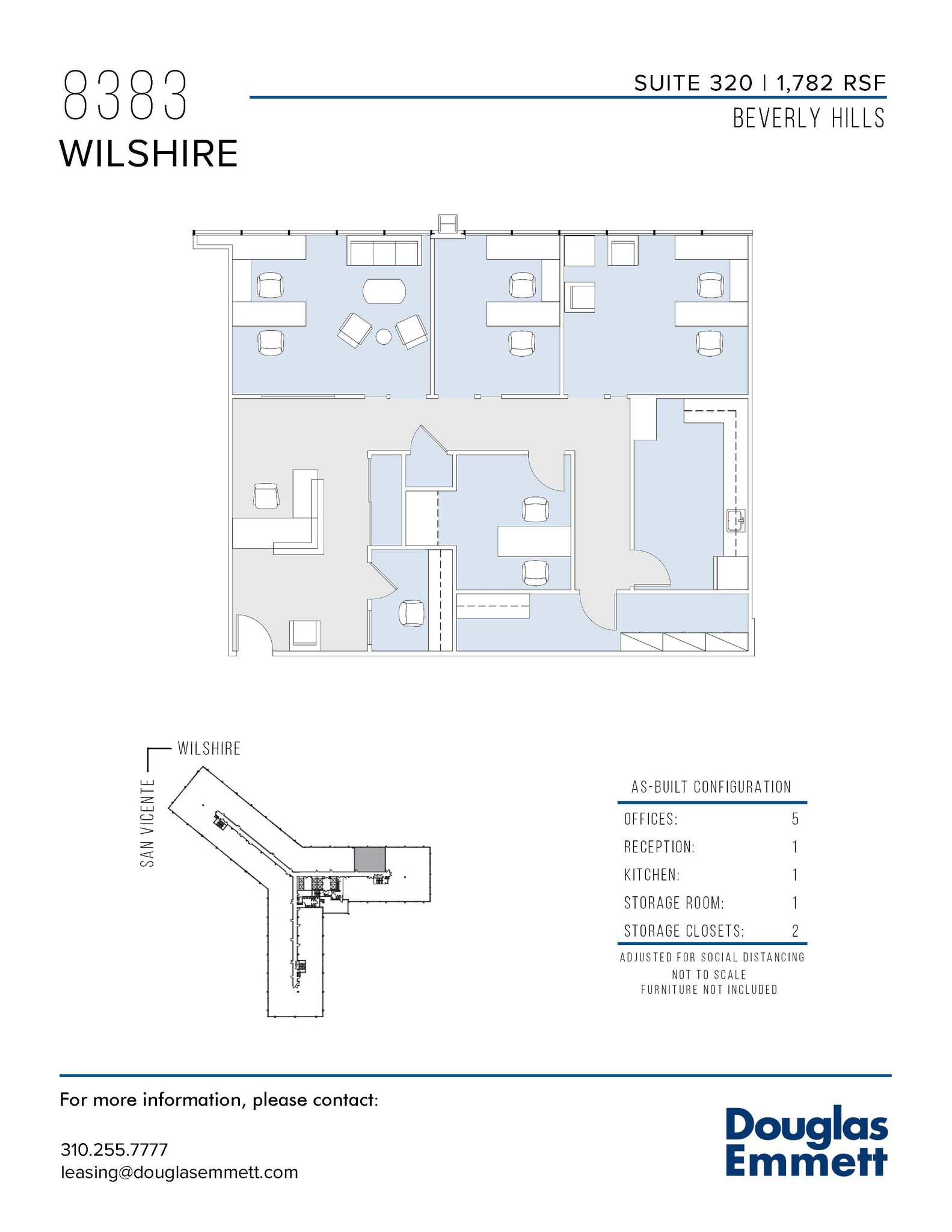 8383 Wilshire Blvd, Beverly Hills, CA for lease Floor Plan- Image 1 of 1