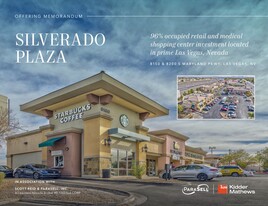 SILVERADO PLAZA - LAS VEGAS, NV - Drive Through Restaurant