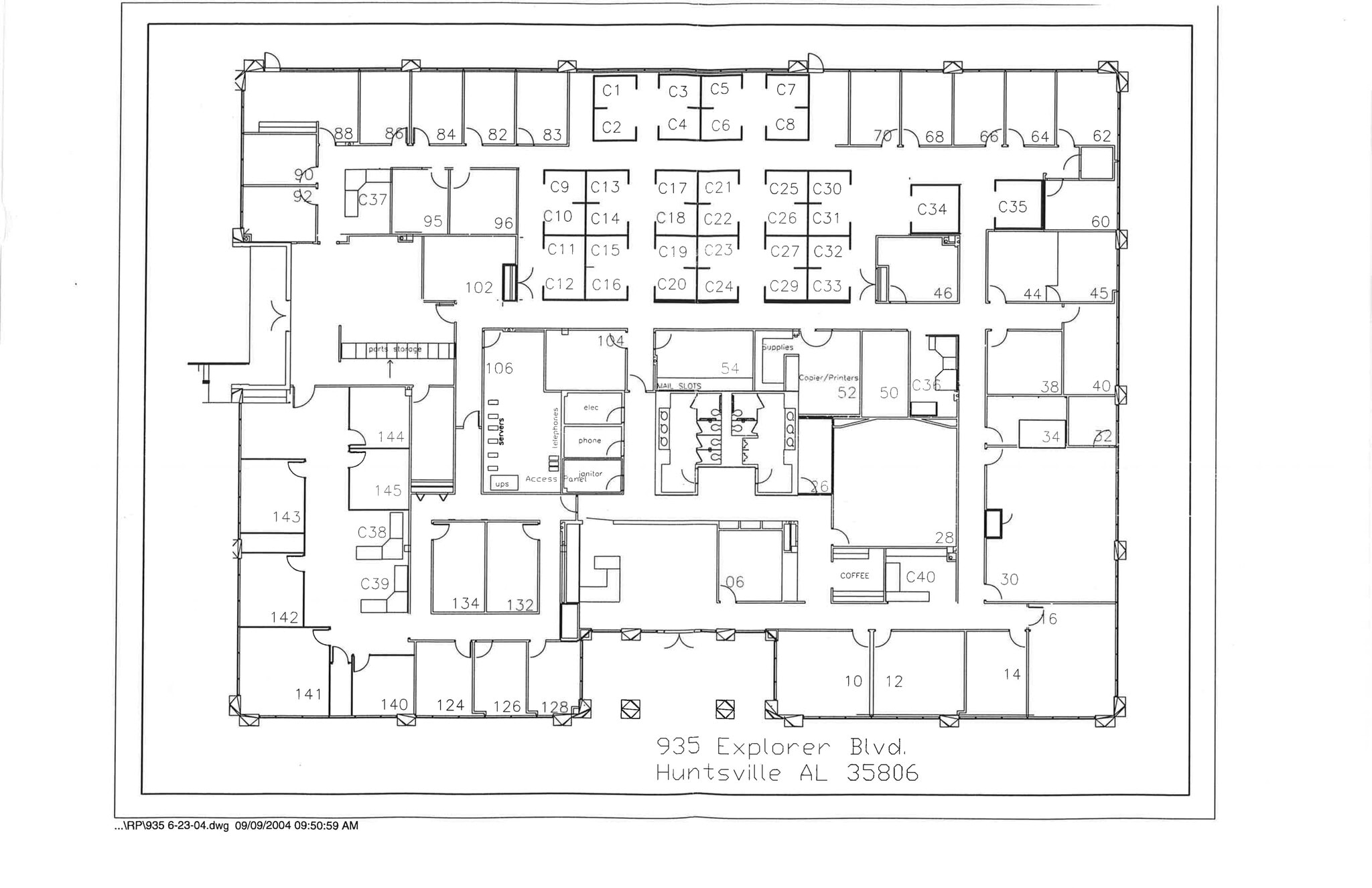 935 Explorer Blvd, Huntsville, AL for lease Site Plan- Image 1 of 1