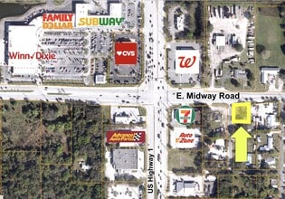 393 E Midway Rd, Fort Pierce, FL - AERIAL  map view