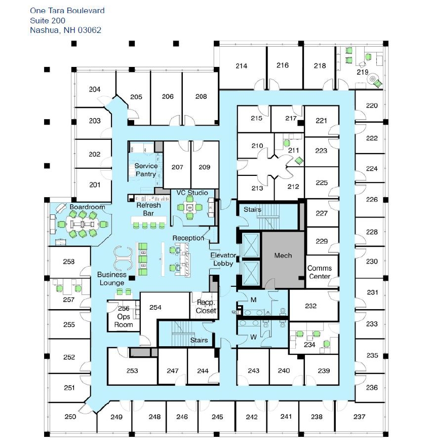 1 Tara Blvd, Nashua, NH for lease Floor Plan- Image 1 of 1