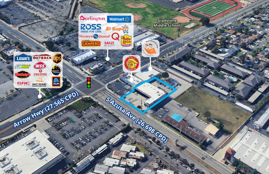 877 S Azusa Ave, Azusa, CA for lease - Building Photo - Image 1 of 6