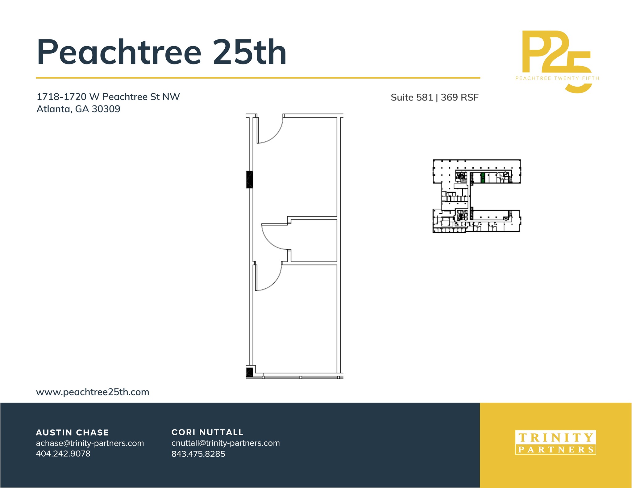 1718-1720 NW Peachtree St, Atlanta, GA for lease Site Plan- Image 1 of 5