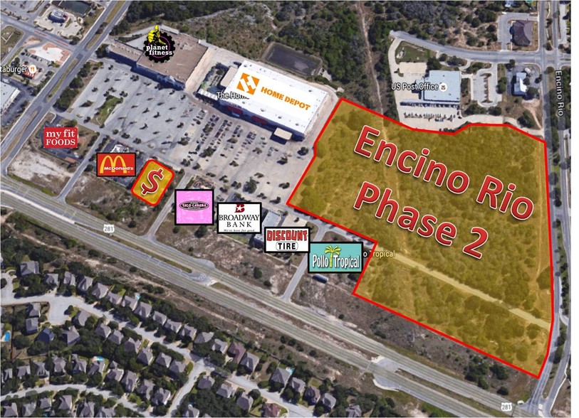 Hwy 281 N & Encino Rio & Evans, San Antonio, TX for sale - Building Photo - Image 1 of 5