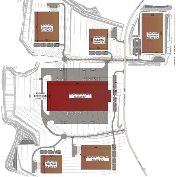 0 Technology Pky, Thomaston, GA for sale - Site Plan - Image 3 of 4
