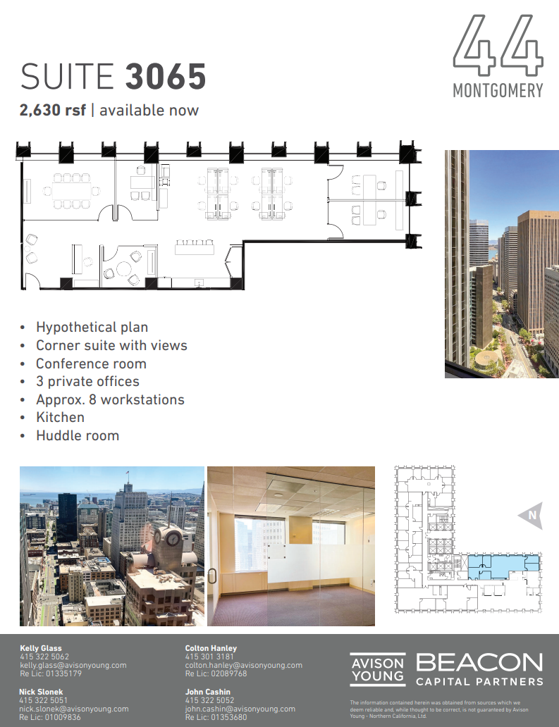 44 Montgomery St, San Francisco, CA for lease Floor Plan- Image 1 of 2