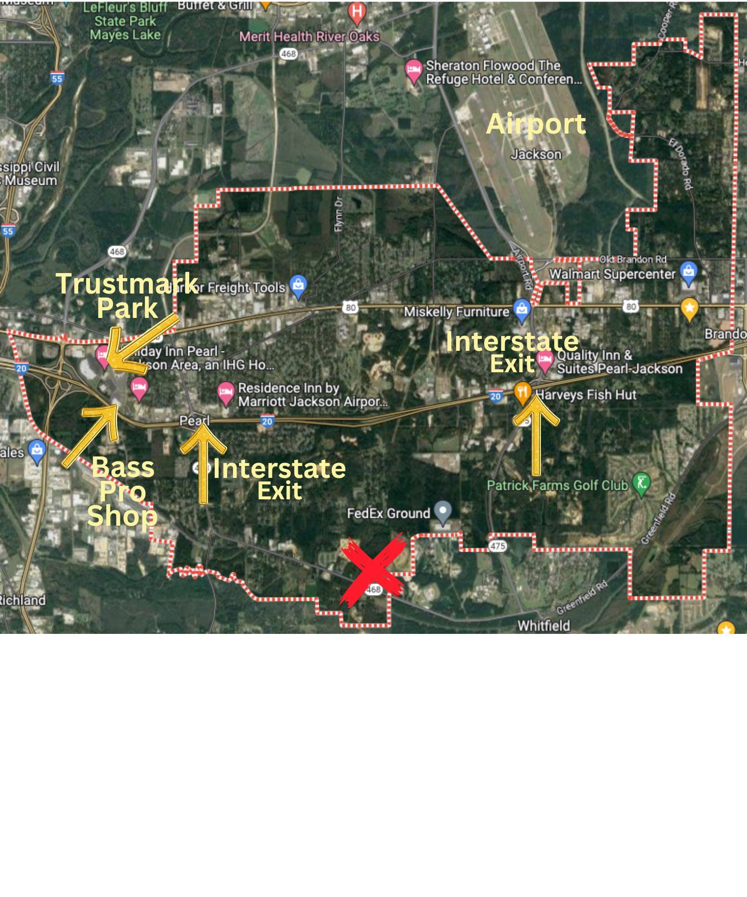 HWY 468, Pearl, MS for sale Primary Photo- Image 1 of 1