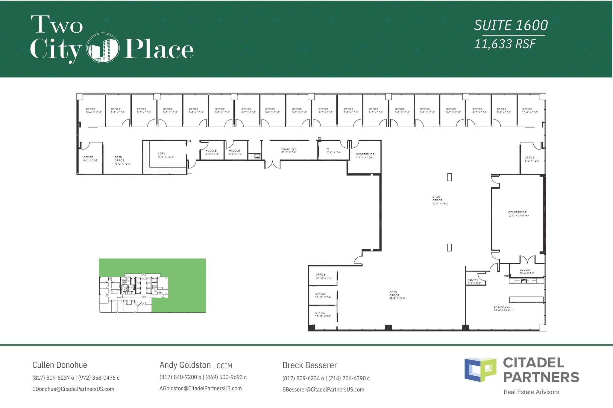 100 Throckmorton St, Fort Worth, TX for lease Floor Plan- Image 1 of 1