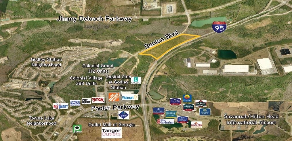 Benton Blvd & Jimmy Deloach Parkway, Pooler, GA for sale Building Photo- Image 1 of 1