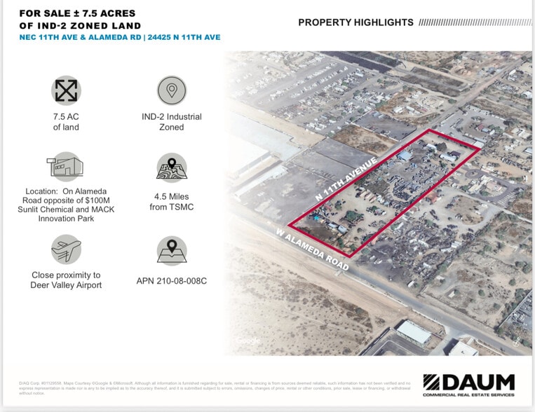 24425 11th Ave, Phoenix, AZ for sale - Aerial - Image 1 of 1