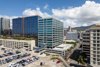 1585 Kapiolani Blvd, Honolulu, HI - aerial  map view