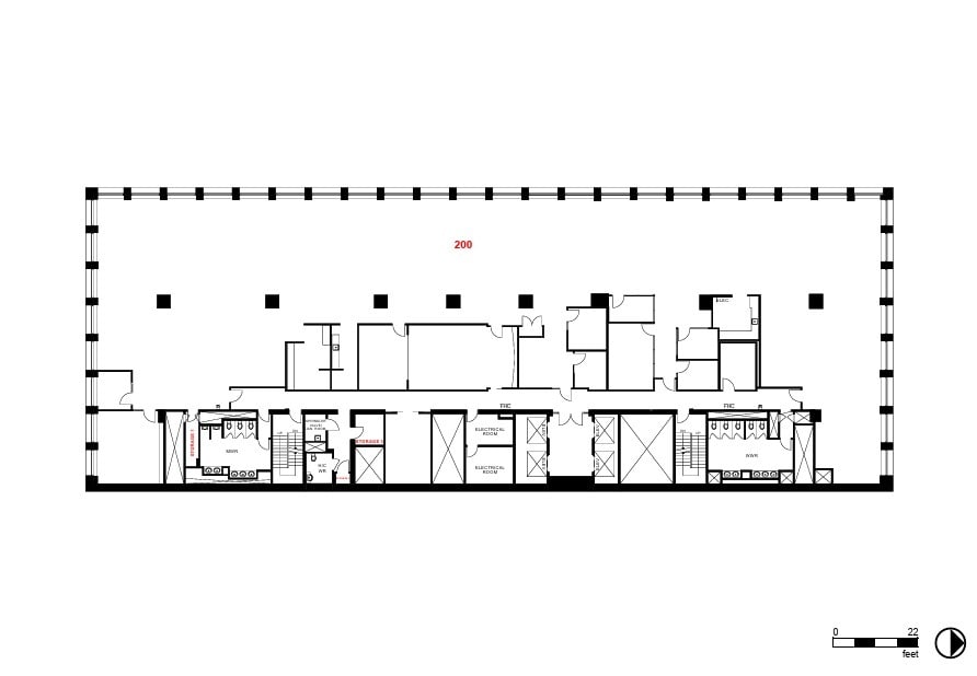 21 Melinda St W, Toronto, ON for lease Floor Plan- Image 1 of 1