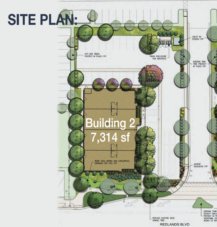 1820 W Redlands Blvd, Redlands, CA for lease Site Plan- Image 1 of 1