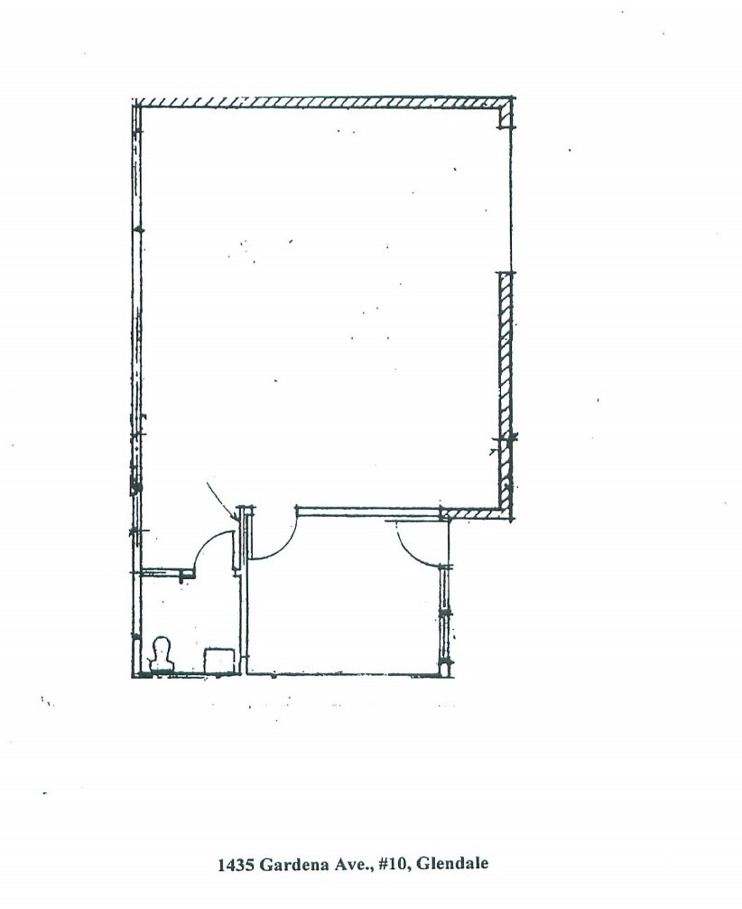 1415-1441 Gardena Ave, Glendale, CA for lease Floor Plan- Image 1 of 1