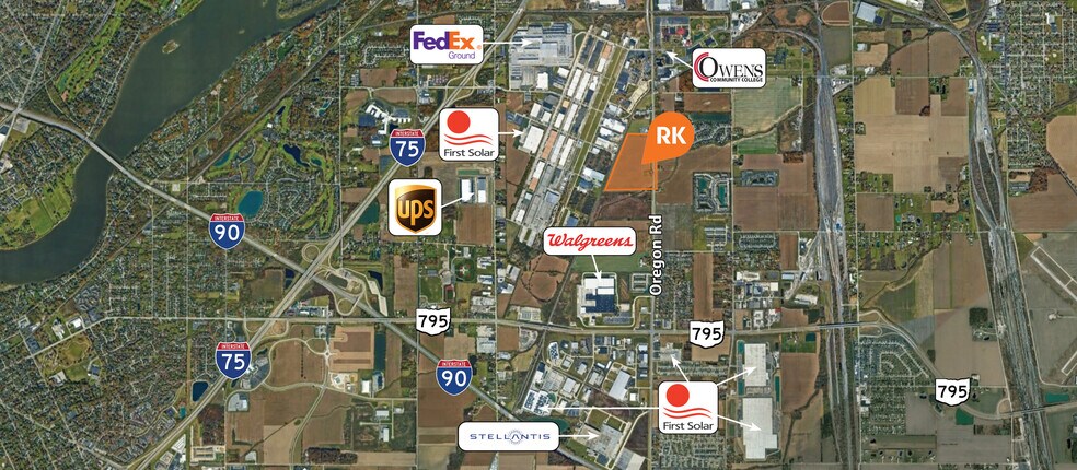 0 Oregon Rd, Perrysburg, OH for sale - Building Photo - Image 1 of 1