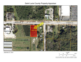 755 W Midway Rd, Fort Pierce, FL - aerial  map view