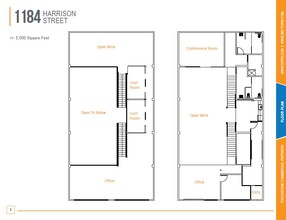 1184-1188 Harrison St, San Francisco, CA for lease Floor Plan- Image 1 of 1