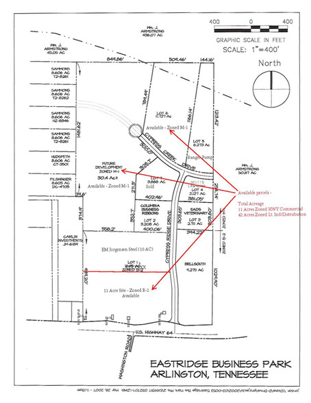 Highway 64, Eads, TN for sale - Building Photo - Image 2 of 2