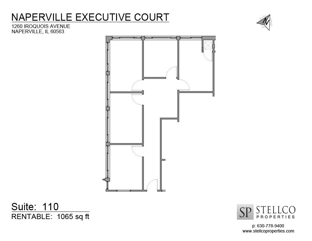 1220-1280 Iroquois Ave, Naperville, IL for lease Floor Plan- Image 1 of 1