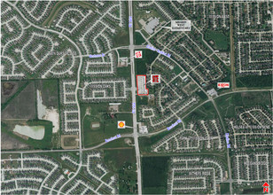 8433 FM 1464, Houston, TX - aerial  map view