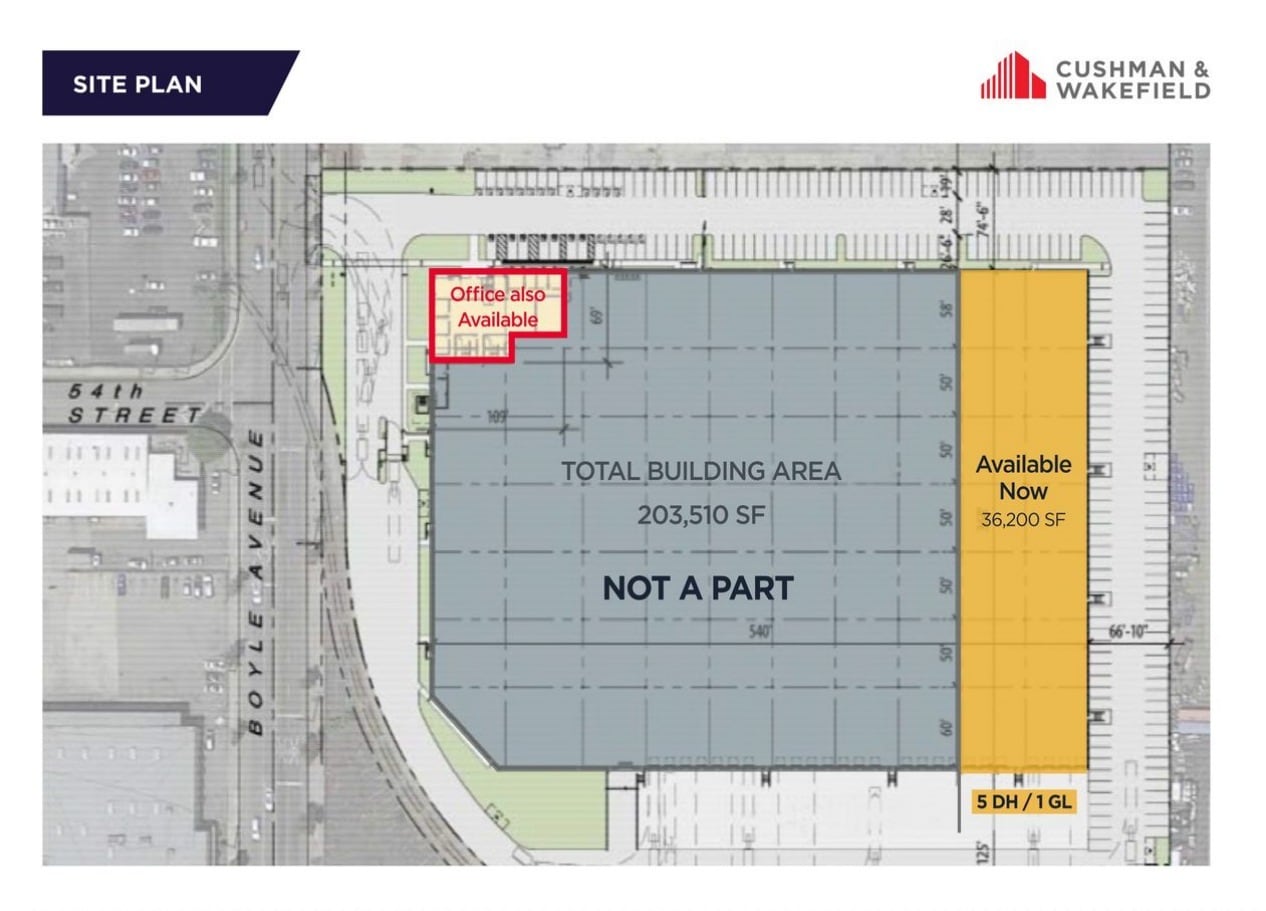 5370 S Boyle Ave, Vernon, CA for lease Floor Plan- Image 1 of 1