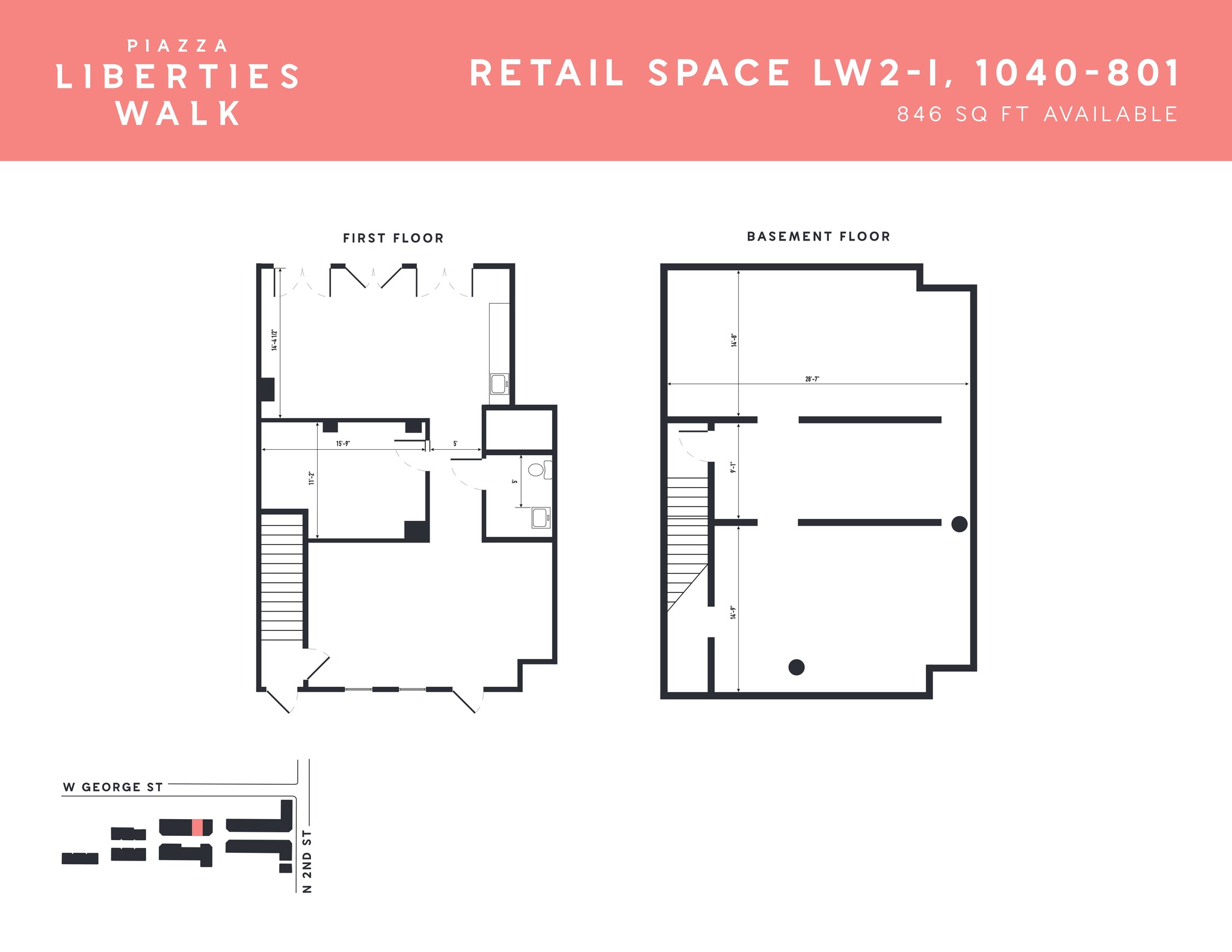 1022-1030 N 2nd St, Philadelphia, PA for lease Site Plan- Image 1 of 1