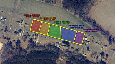 Temperanceville Road, Temperanceville, VA - AERIAL  map view