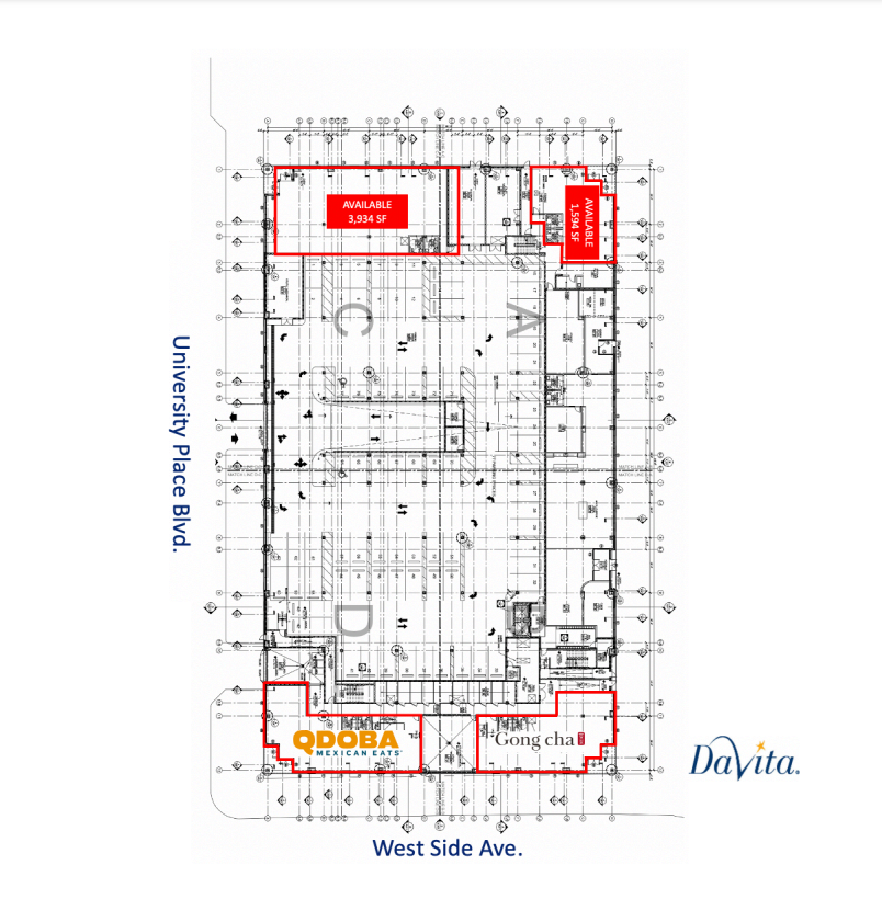 23 University Place Blvd, Jersey City, NJ for lease Floor Plan- Image 1 of 1