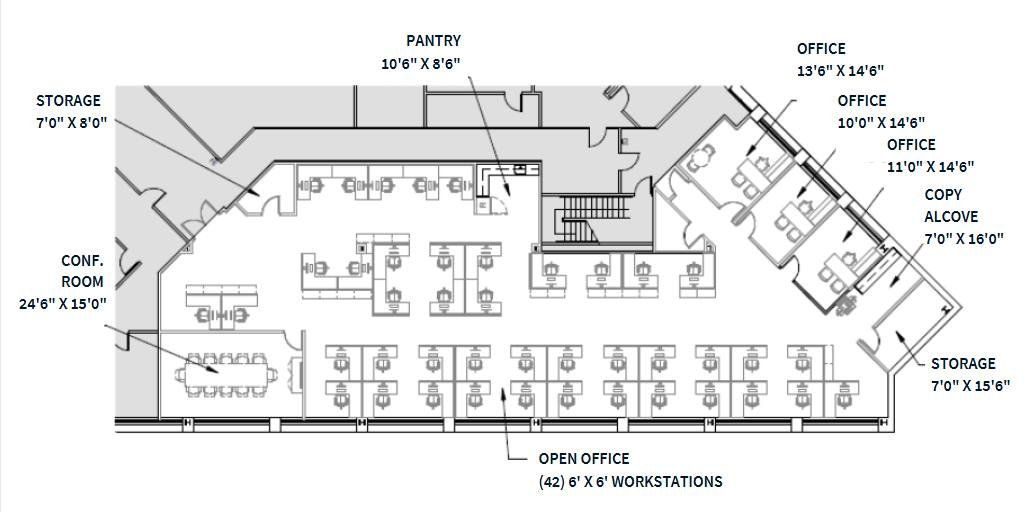 502 Carnegie Ctr, Princeton, NJ for lease Floor Plan- Image 1 of 1