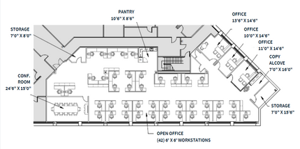 502 Carnegie Ctr, Princeton, NJ for lease Floor Plan- Image 1 of 1