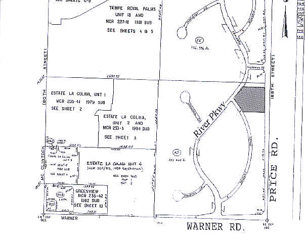 8333 S River Pky, Tempe, AZ for sale - Plat Map - Image 2 of 3