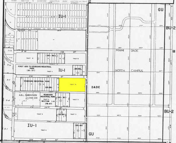 11150 NW 32nd Ave, Miami, FL for lease - Plat Map - Image 3 of 7