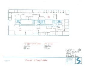 261 S Figueroa St, Los Angeles, CA for lease Floor Plan- Image 2 of 2