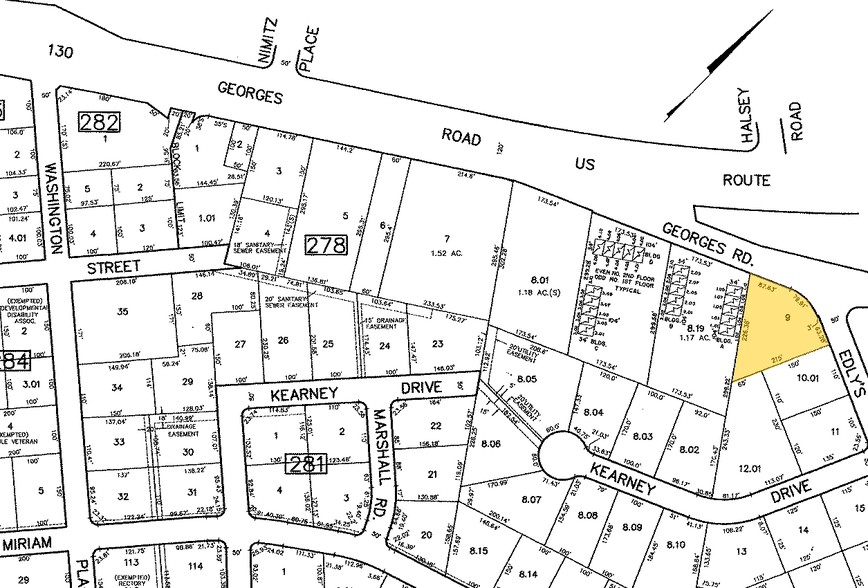 1562 Route 130, North Brunswick, NJ for sale - Plat Map - Image 3 of 8