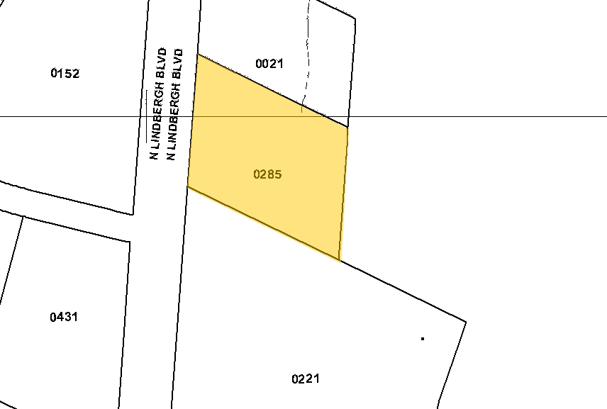 3006 N Lindbergh Blvd, Saint Ann, MO for lease - Plat Map - Image 3 of 5